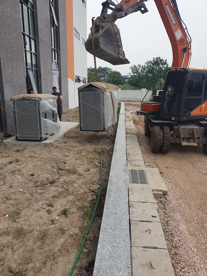 Thiết kế và lắp đặt máy Heatpump bể bơi trường Tiểu học Nam Hồng