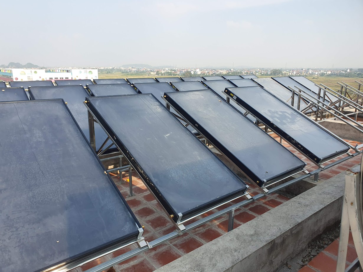 Lắp đặt hệ thống nước nóng trung tâm bệnh viện Phụ sản TW cơ sở 2