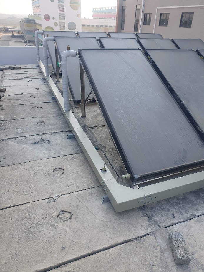 Lắp đặt hệ thống nước nóng trung tâm bệnh viện Phụ sản TW cơ sở 2